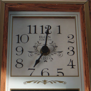 Elgin Clock Company Love Clock 12.5" x 5.5
